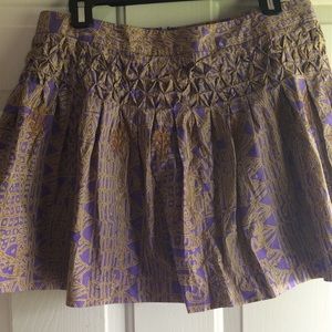 Plenty by Tracy Reese 10 Skirt Pintucks Pleat Midi